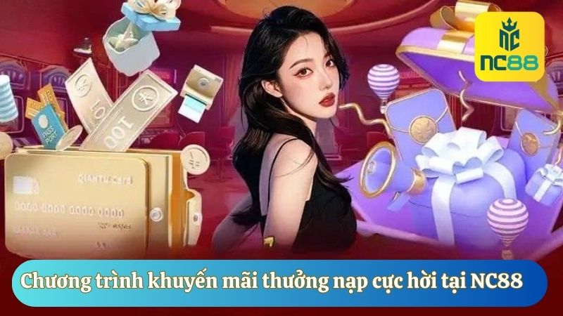 Chương trình khuyến mãi thưởng nạp hấp dẫn và cực hời tại NC88